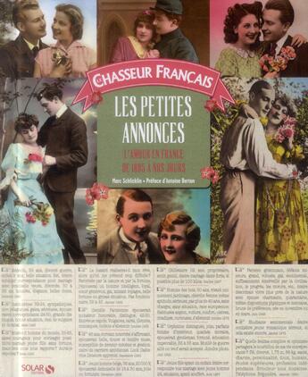 Couverture du livre « Les petites annonces du chasseur français » de Marc Schlicklin aux éditions Solar