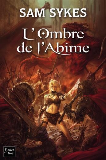 Couverture du livre « La porte des Eons Tome 3 ; l'ombre de l'abîme » de Sam Sykes aux éditions Fleuve Editions