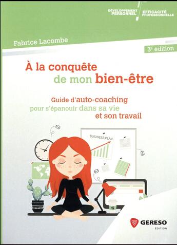 Couverture du livre « À la conquête de mon bien-être (3e édition) » de Fabrice Lacombe aux éditions Gereso