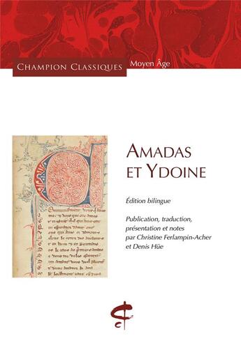 Couverture du livre « Amadas et Ydoine » de  aux éditions Honore Champion