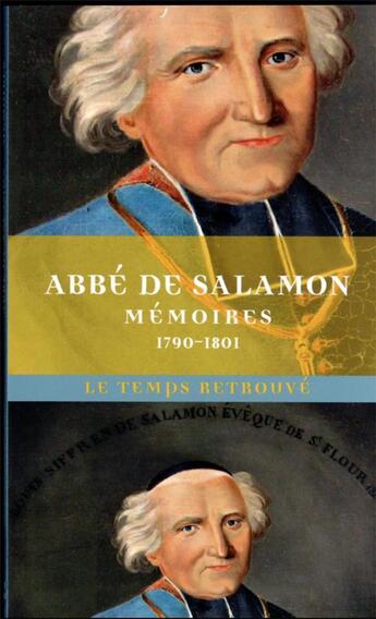 Couverture du livre « Mémoires de l'internonce à paris pendant la Révolution 1790-1801 » de Louis Siffrein-Joseph De Salamon aux éditions Mercure De France