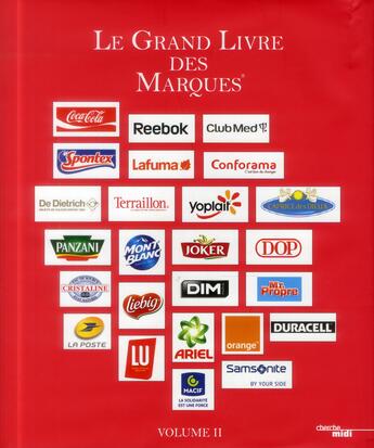 Couverture du livre « Le grand livre des marques t.2 » de  aux éditions Cherche Midi