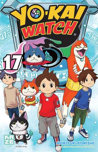 Couverture du livre « Yo-Kai Watch Tome 17 » de Noriyuki Konishi aux éditions Crunchyroll