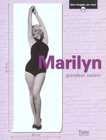 Couverture du livre « Coffret Marylin Grandeur Nature » de Caroline Gibert aux éditions Tana