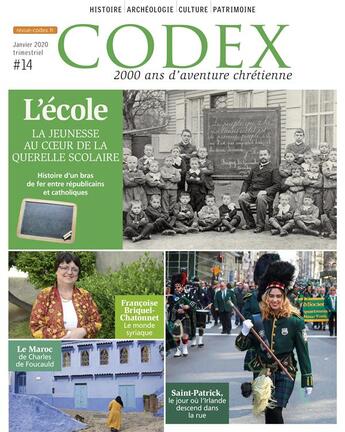 Couverture du livre « L'ecole codex#14 - la jeunesse au coeur de la querelle scolaire » de  aux éditions Cld