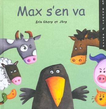 Couverture du livre « Max s'en va » de  aux éditions Le Buveur D'encre