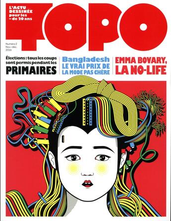 Couverture du livre « Revue Topo n.2 : octobre-novembre 2016 » de Revue Topo aux éditions Revue Topo