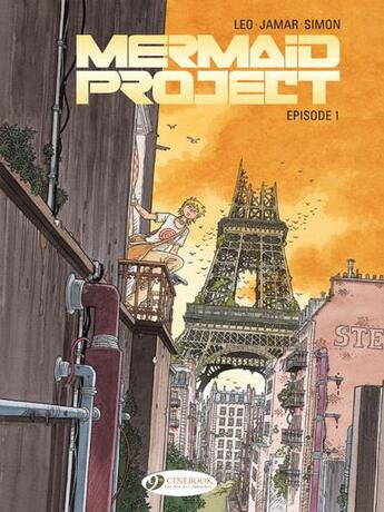 Couverture du livre « Mermaid project t.1 » de Leo et Corine Jamar et Fred Simon aux éditions Cinebook