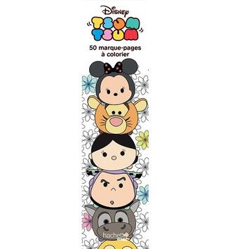 Couverture du livre « Marque pages tsum tsum » de Collectif Disney aux éditions Hachette Pratique