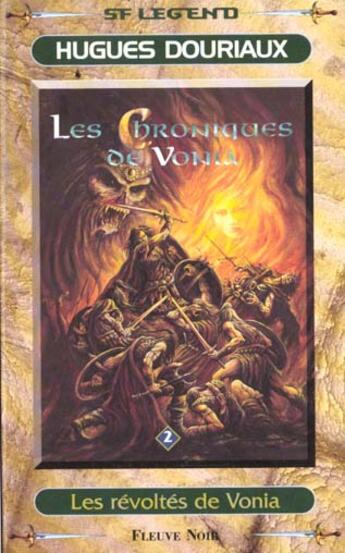 Couverture du livre « Revoltes de vonia t.2 chroniques » de Hugues Douriaux aux éditions Fleuve Editions