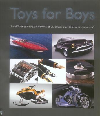 Couverture du livre « Toys for boys » de Patrice Farameh aux éditions Yb