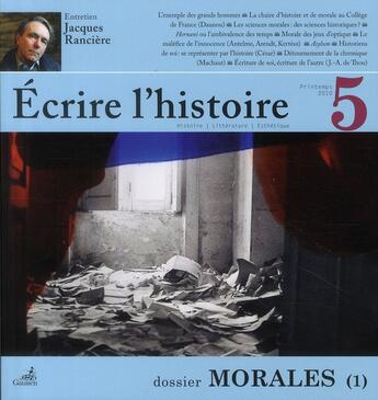 Couverture du livre « Morales t.1 » de  aux éditions Gaussen