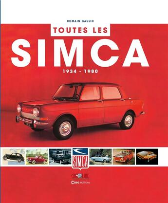 Couverture du livre « Simca » de Romain Gaulin aux éditions Casa