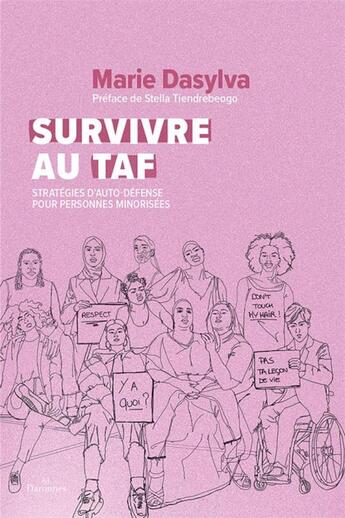 Couverture du livre « Survivre au taf : stratégies d'auto-défense pour personnes minorisées » de Marie Dasylva aux éditions Les Daronnes