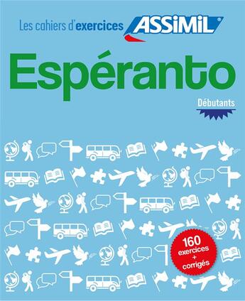 Couverture du livre « Cahier exercices esperanto deb » de Erhard Sebastien aux éditions Assimil