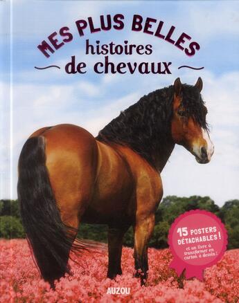 Couverture du livre « Mes plus belles histoires de chevaux » de Christelle Huet-Gomez aux éditions Auzou