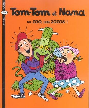 Couverture du livre « Tom-Tom et Nana T.24 ; au zoo, les zozos ! (édition 2004) » de Bernadette Despres et Jacqueline Cohen aux éditions Bayard Jeunesse