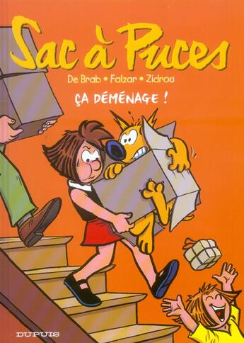 Couverture du livre « CA DEMENAGE » de De Brab/Falzar aux éditions Dupuis