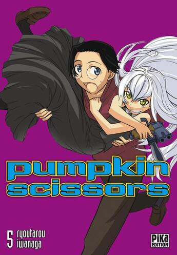 Couverture du livre « Pumpkin Scissors Tome 5 » de Ryotaro Iwanaga aux éditions Pika