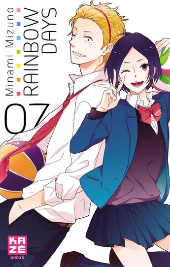 Couverture du livre « Rainbow days Tome 7 » de Minami Mizuno aux éditions Crunchyroll