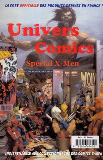 Couverture du livre « Univers comics spécial X-Men » de  aux éditions Univers Comics