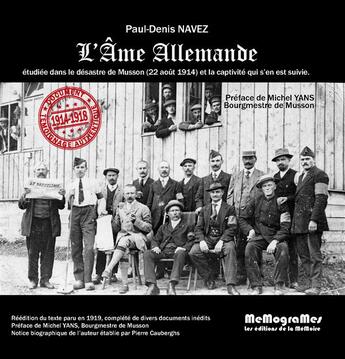 Couverture du livre « L'âme allemande » de Paul-Denis Navez aux éditions Memogrames