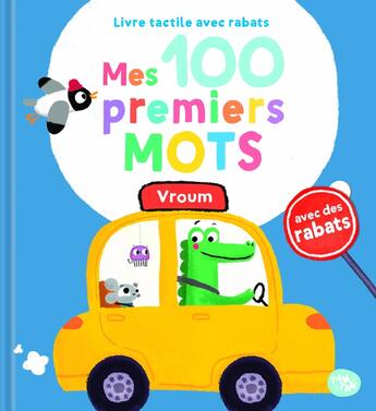 Couverture du livre « Vroum - 100 premiers mots - avec des rabats » de  aux éditions Editions Tam Tam