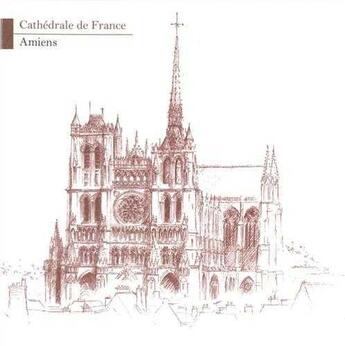 Couverture du livre « Lot de 5 cartes cathedrale de france - amiens » de  aux éditions Satisfecit