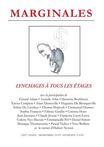 Couverture du livre « Lynchages a tous les etages » de  aux éditions Ker Editions