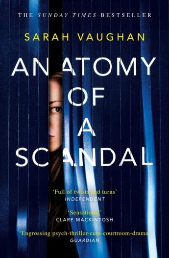 Couverture du livre « Anatomy of a scandal » de Sarah Vaughan aux éditions Simon & Schuster