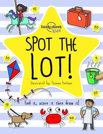 Couverture du livre « Spot the lot ! » de Thomas Flintham aux éditions Lonely Planet Kids