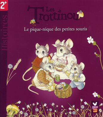 Couverture du livre « Les Trottinou ; Le Pique-Nique Des Petites Souris » de Cyndy Szekeres aux éditions Deux Coqs D'or