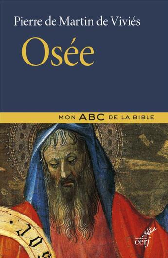 Couverture du livre « Osée » de Pierre De Martin De Vivies aux éditions Cerf