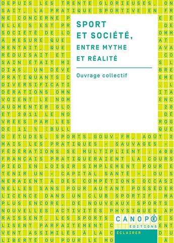 Couverture du livre « Sport et société, entre mythe et réalité » de  aux éditions Reseau Canope