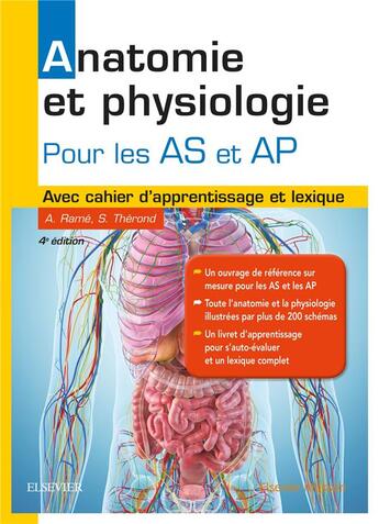 Couverture du livre « Anatomie et physiologie ; aide-soignant et auxiliaire de puériculture » de Alain Rame et Sylvie Therond aux éditions Elsevier-masson