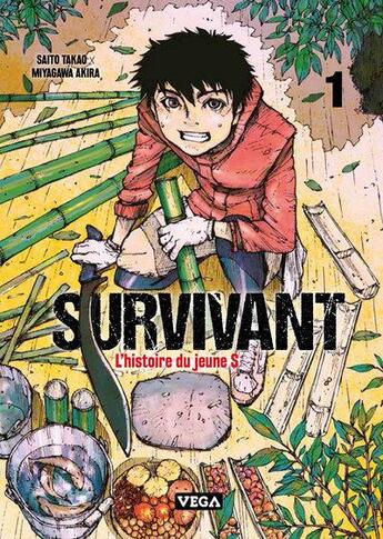 Couverture du livre « Survivant ; l'histoire du jeune S. Tome 1 » de Takao Saito et Akira Miyagawa aux éditions Vega Dupuis