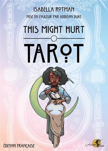 Couverture du livre « This might hurt tarot » de Isabella Rotman aux éditions Arcana Sacra