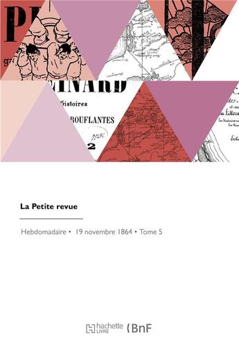 Couverture du livre « La petite revue » de Lorédan Larchey aux éditions Hachette Bnf