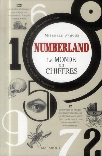 Couverture du livre « Numberland, le monde chiffres » de Mitchell Symons aux éditions Marabout