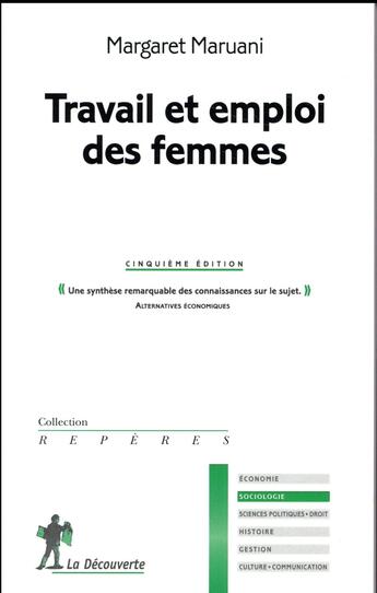 Couverture du livre « Travail et emploi des femmes (5e édition) » de Margaret Maruani aux éditions La Decouverte