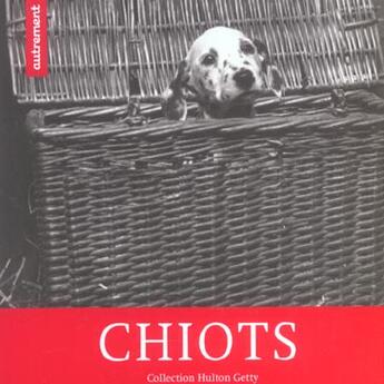 Couverture du livre « Chiots » de Hulton Getty aux éditions Autrement
