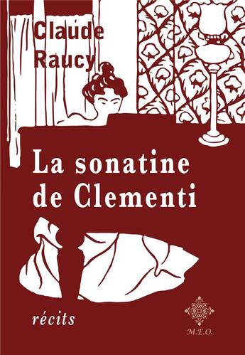 Couverture du livre « La sonatine de Clementi » de Claude Raucy aux éditions Meo