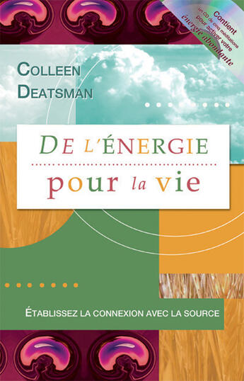 Couverture du livre « De l'énergie pour la vie » de Deatsman Colleen aux éditions Ada