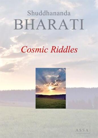 Couverture du livre « Cosmic riddles » de Bharati Shuddhananda aux éditions Assa