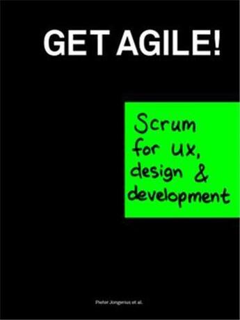 Couverture du livre « Get agile » de Jongerius Pieter aux éditions Bis Publishers