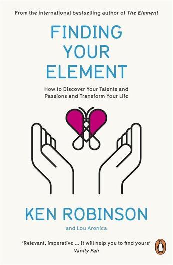 Couverture du livre « Finding your element » de Aronica Robinson aux éditions Adult Pbs