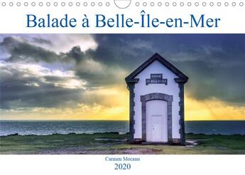 Couverture du livre « Balade a belle le en mer calendrier mural 2020 din a4 horizontal - venez decouvrir belle le en me » de Carmen Mocanu aux éditions Calvendo