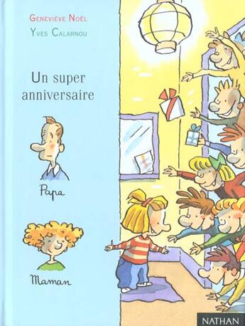 Couverture du livre « Un Super Anniversaire » de Genevieve Noel aux éditions Nathan