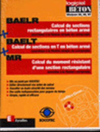 Couverture du livre « Logiciel Baelr-Baelt-Mr » de Socotec aux éditions Eyrolles