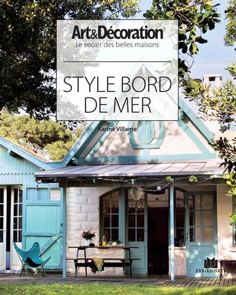 Couverture du livre « Style bord de mer » de Karine Villame aux éditions Massin